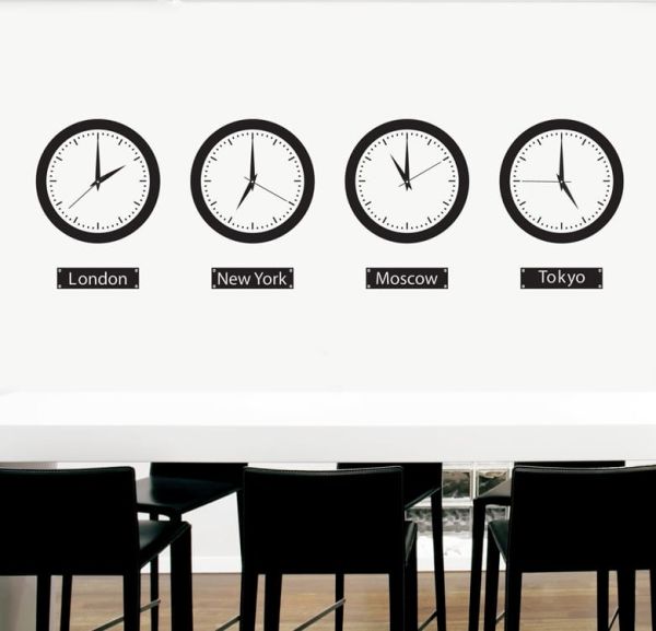 Relojes de vinilo online pared