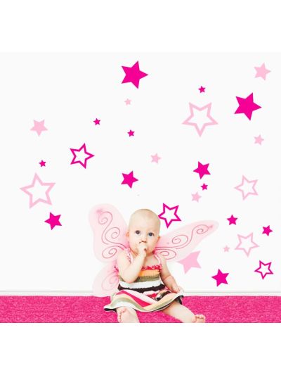 Vinilo decorativo infantil de estrellas