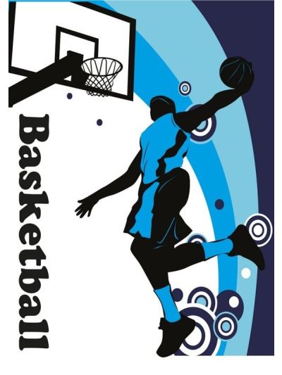 Vinilo decorativo de Jugador de Baloncesto