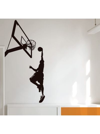 Vinilo decorativo Jugador estrella de baloncesto