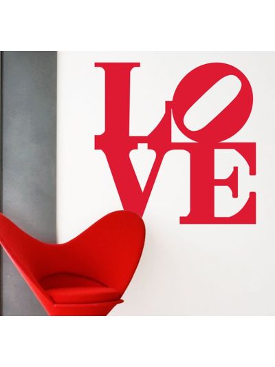 Vinilo decorativo LOVE