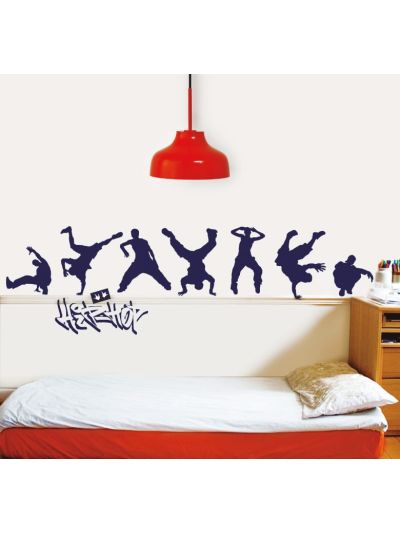 Vinilo decorativo  secuencial de Hip hop