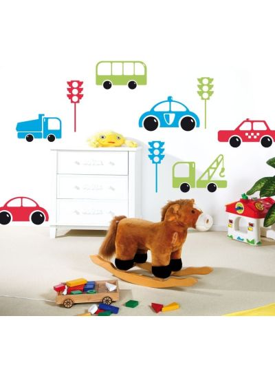 Vinilo decorativo infantil mis carros