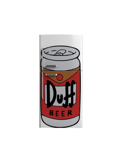 Vinilo para Nevera Duff Beer